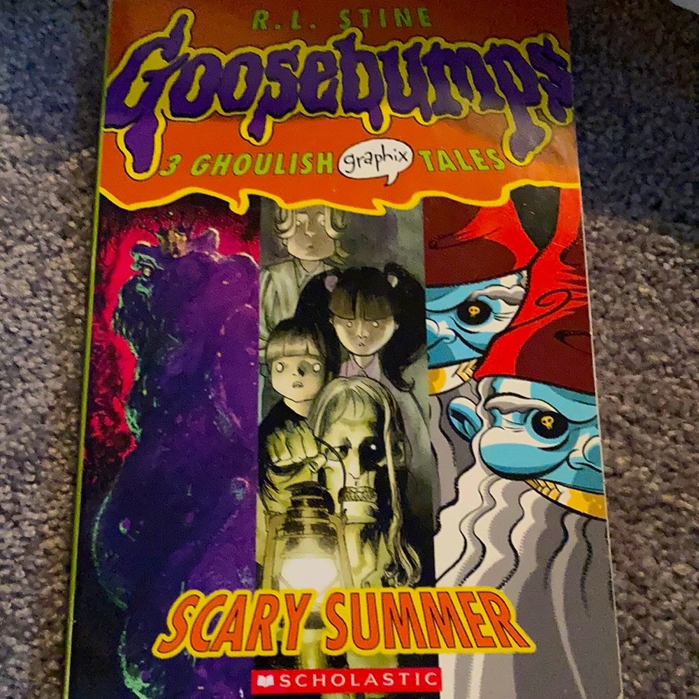 R.L. Stone Goosebumps 3 Ghoulish graphix tales